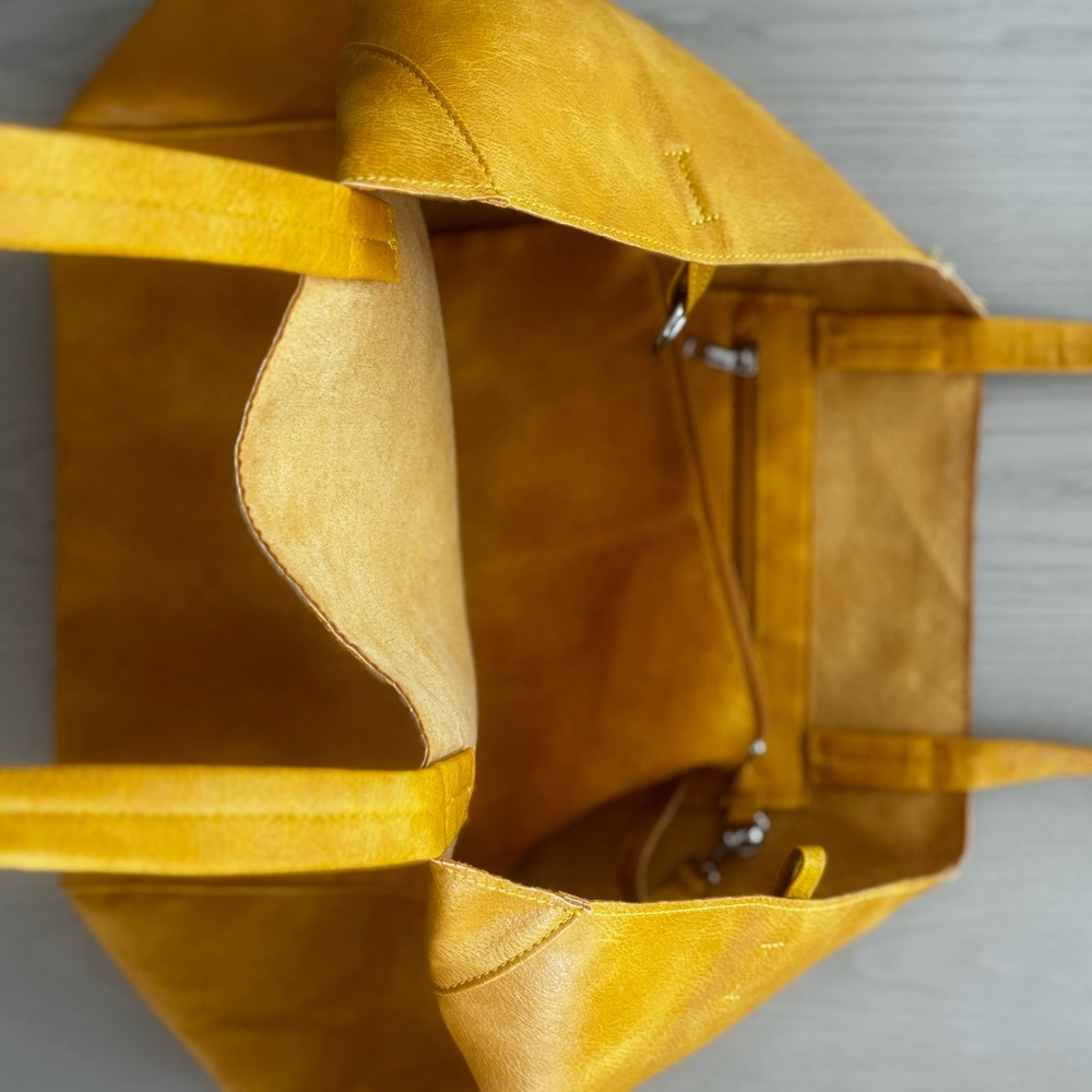 Yellow Tote Bag - Picture 3 of 8